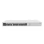 Przewodowy router MikroTik CCR2116-12G-4S+ — 13x Gigabit RJ-45, 4x SFP+, 2000 MHz, DDR4, biały