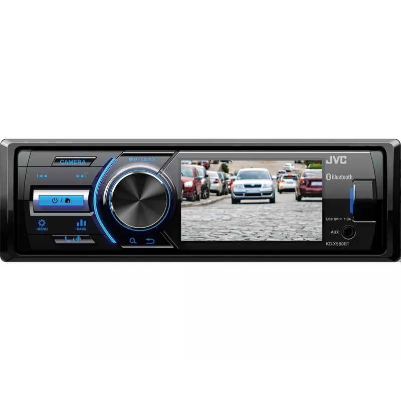JVC KD-X560BT Czarny 180 W Bluetooth