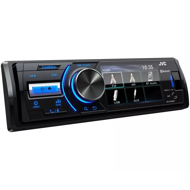 JVC KD-X560BT Czarny 180 W Bluetooth