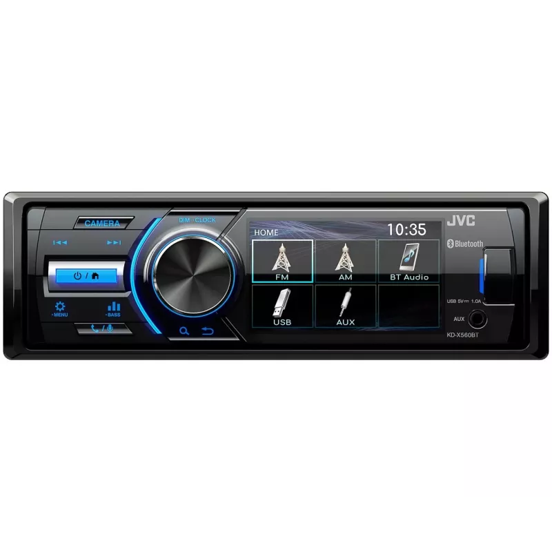 JVC KD-X560BT Czarny 180 W Bluetooth