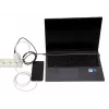 ładowarka do urządzeń mobilnych IBOX ILUC65W, 65 W, 2x USB-C + 1x USB-A, biały, kabel 1,5 m
