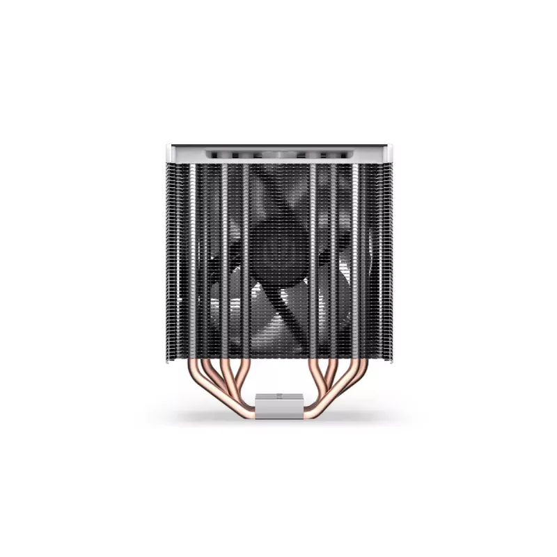 Chłodzenie powietrzne ENDORFY Fera 5 ARGB 120 mm Czarne — 4 rurki cieplne, 1x120 mm wentylator PWM, TDP 220 W, wysokość 155 mm