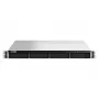 QNAP TS-464U-RP NAS Rack (1U) Intel® Celeron® N5095 8 GB DDR4 0 TB QNAP Turbo System Aluminium, Czarny