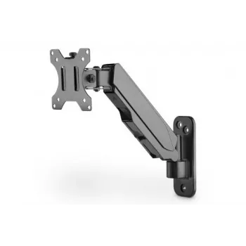 Uchwyt ścienny DIGITUS Single Gas Spring do monitora 17-32 cali, 8 kg (maks.), czarny