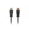 Przewód HDMI LANBERG - M/m v2.1 Optical AOC - 20m Czarny