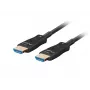 Przewód HDMI LANBERG - M/m V2.1 Optical AOC - 30m Czarny