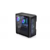 Obudowa PC ENDORFY Regnum 400 ARGB Tower Black — ATX, szkło hartowane, ARGB, 3x120mm przód, 1x120mm tył, obsługuje GPU 37 cm