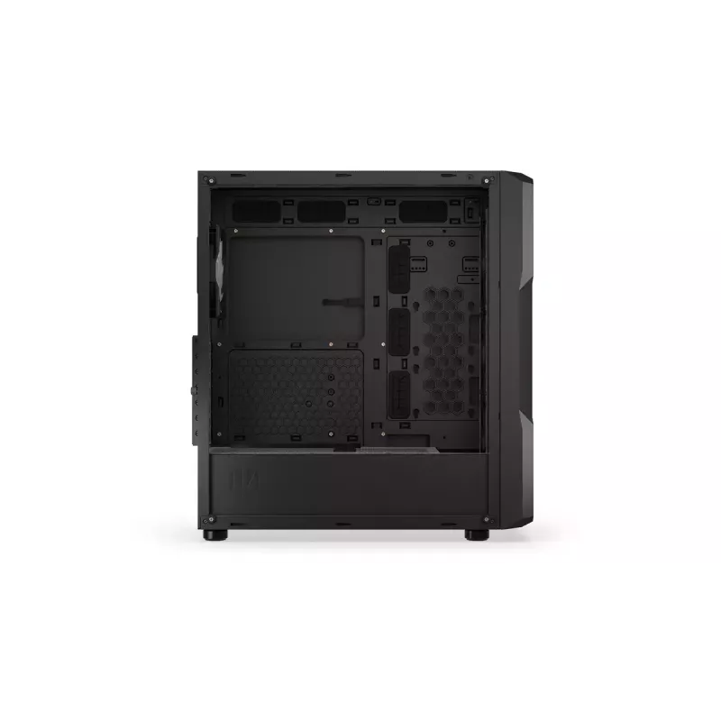 Obudowa PC ENDORFY Regnum 400 ARGB Tower Black — ATX, szkło hartowane, ARGB, 3x120mm przód, 1x120mm tył, obsługuje GPU 37 cm