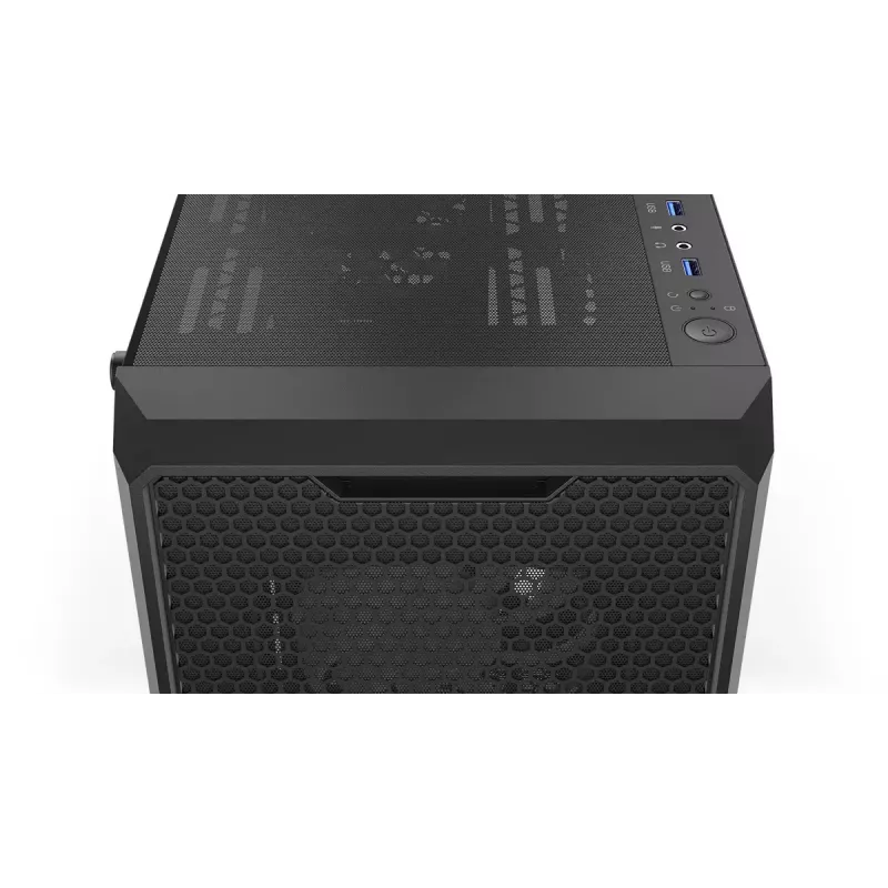 Obudowa PC ENDORFY Regnum 400 ARGB Tower Black — ATX, szkło hartowane, ARGB, 3x120mm przód, 1x120mm tył, obsługuje GPU 37 cm