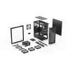 Obudowa PC ENDORFY Signum 300 ARGB Tower Czarny — ATX, hartowane szkło, podświetlenie ARGB, obsługa GPU 350 mm, wysokość chłodzenia CPU 161 mm