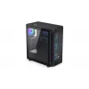 Obudowa PC ENDORFY Signum 300 ARGB Tower Czarny — ATX, hartowane szkło, podświetlenie ARGB, obsługa GPU 350 mm, wysokość chłodzenia CPU 161 mm