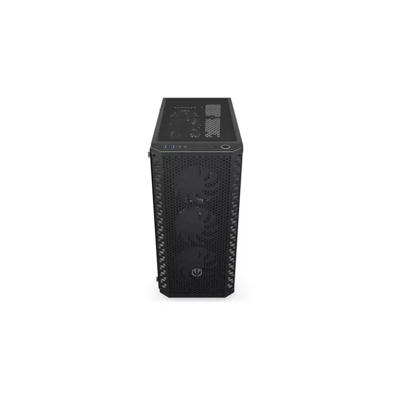 Obudowa PC ENDORFY Signum 300 ARGB Tower Czarny — ATX, hartowane szkło, podświetlenie ARGB, obsługa GPU 350 mm, wysokość chłodzenia CPU 161 mm