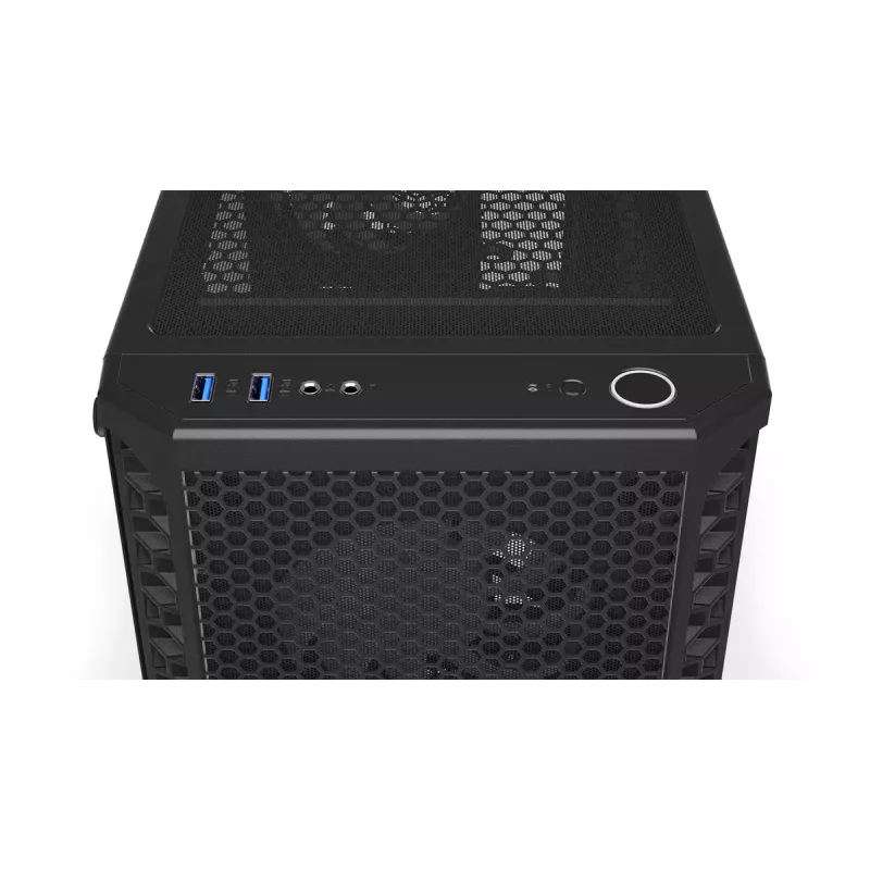 Obudowa PC ENDORFY Signum 300 ARGB Tower Czarny — ATX, hartowane szkło, podświetlenie ARGB, obsługa GPU 350 mm, wysokość chłodzenia CPU 161 mm