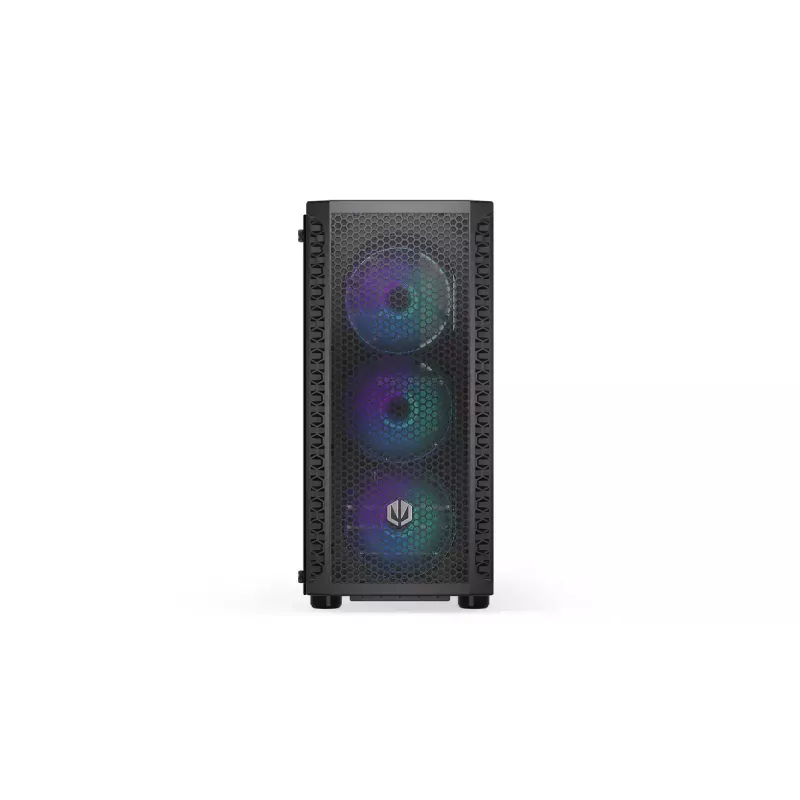 Obudowa PC ENDORFY Signum 300 ARGB Tower Czarny — ATX, hartowane szkło, podświetlenie ARGB, obsługa GPU 350 mm, wysokość chłodzenia CPU 161 mm