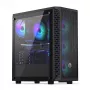 Obudowa PC ENDORFY Signum 300 ARGB Tower Czarny — ATX, hartowane szkło, podświetlenie ARGB, obsługa GPU 350 mm, wysokość chłodzenia CPU 161 mm
