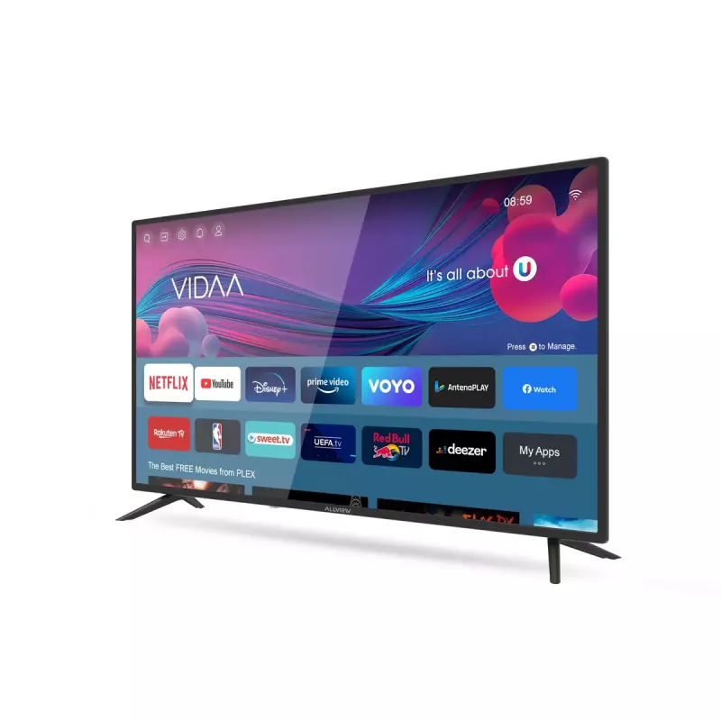 Telewizor LED Allview 40iPlay6000-F/1 40 cali (101 cm) FHD, VIDAA, Wi‑Fi, HDMI, USB, czarny