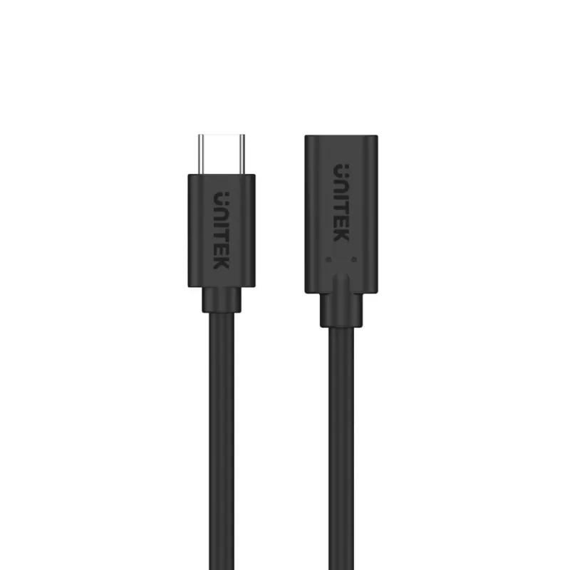 Kabel UNITEK USB C - USB 3.2 Gen 2 (3.1 Gen 2) - 0,5 m Czarny
