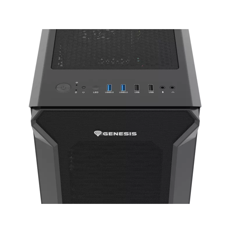GENESIS Irid 505F Midi Tower Czarny