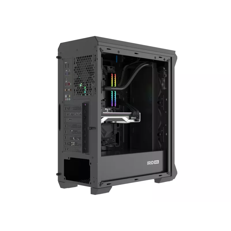 GENESIS Irid 505F Midi Tower Czarny