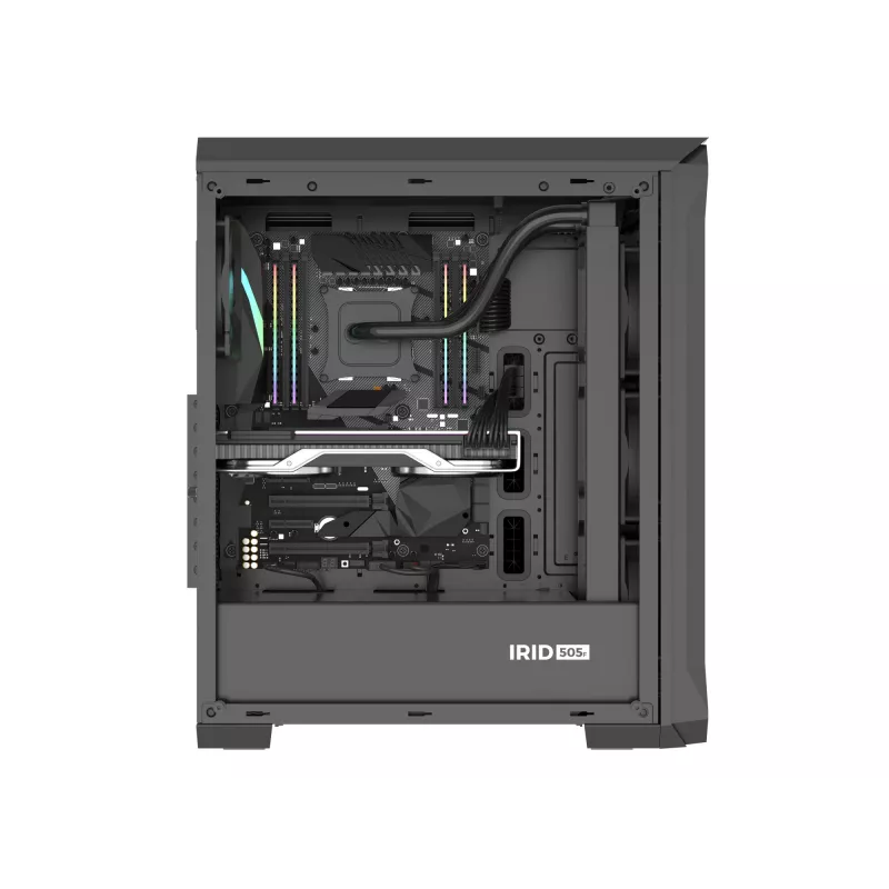 GENESIS Irid 505F Midi Tower Czarny