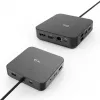 Stacja dokująca i-tec USB-C HDMI Dual DP z zasilaniem Power Delivery 100 W + uniwersalna ładowarka 100 W