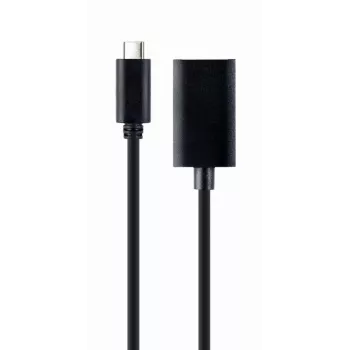 adapter kablowya GEMBIRD USB Type-C na DisplayPort, 4K, 15 cm, czarny