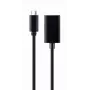 adapter kablowya GEMBIRD USB Type-C na DisplayPort, 4K, 15 cm, czarny
