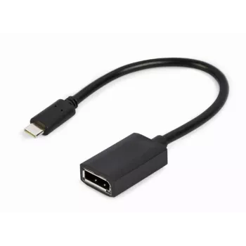 adapter kablowya GEMBIRD USB Type-C na DisplayPort, 4K, 15 cm, czarny