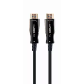 Kabel HDMI Gembird CCBP‑HDMI‑AOC‑20M‑02 — 20 m światłowód HDMI typu A wtyk, HDMI 2.0, 4K@60Hz, HDR, 4:4:4