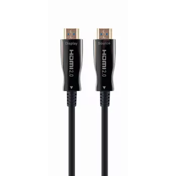 Kabel HDMI Gembird CCBP‑HDMI‑AOC‑20M‑02 — 20 m światłowód HDMI typu A wtyk, HDMI 2.0, 4K@60Hz, HDR, 4:4:4