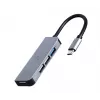 Gembird UHB-U3P1U2P3-01 4-portowy hub USB, 1x USB 3.1 + 3x USB 2.0