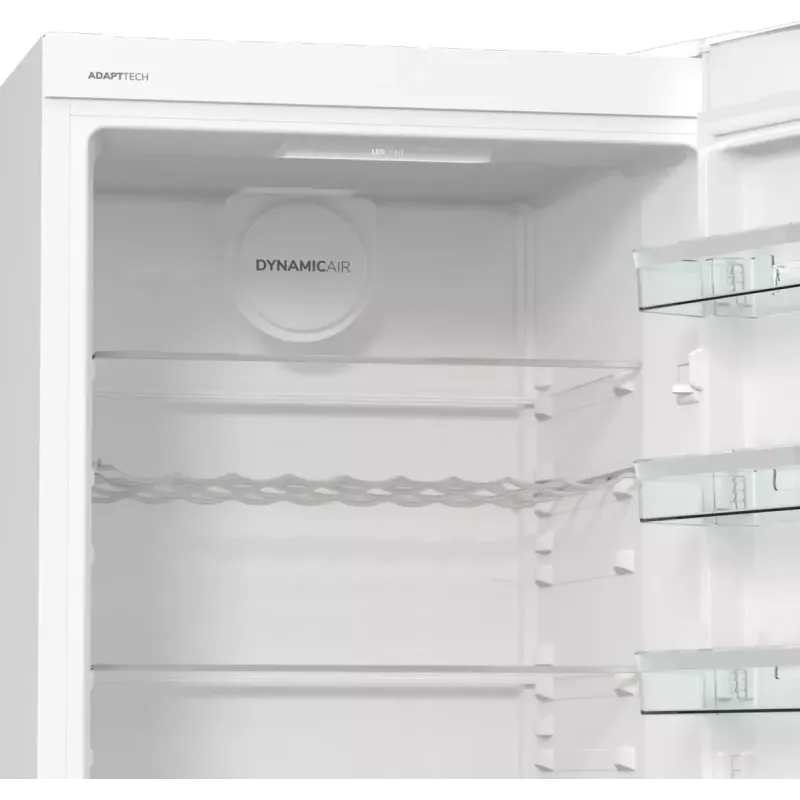 Wolnostojąca lodówka Gorenje R619EAW6 — 398 L, Klasa energetyczna E, 1850×595×663 mm, biała