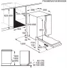 Zmywarka do zabudowy Electrolux EEA17200L — 13 kompletów, 49 dB, pełnowymiarowa 60 cm