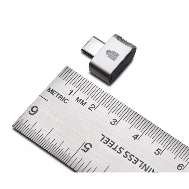 Kensington VeriMark Guard USB-C klucz bezpieczeństwa na odcisk palca – FIDO2, WebAuthn/CTAP2 i FIDO U2F – wieloplatformowy