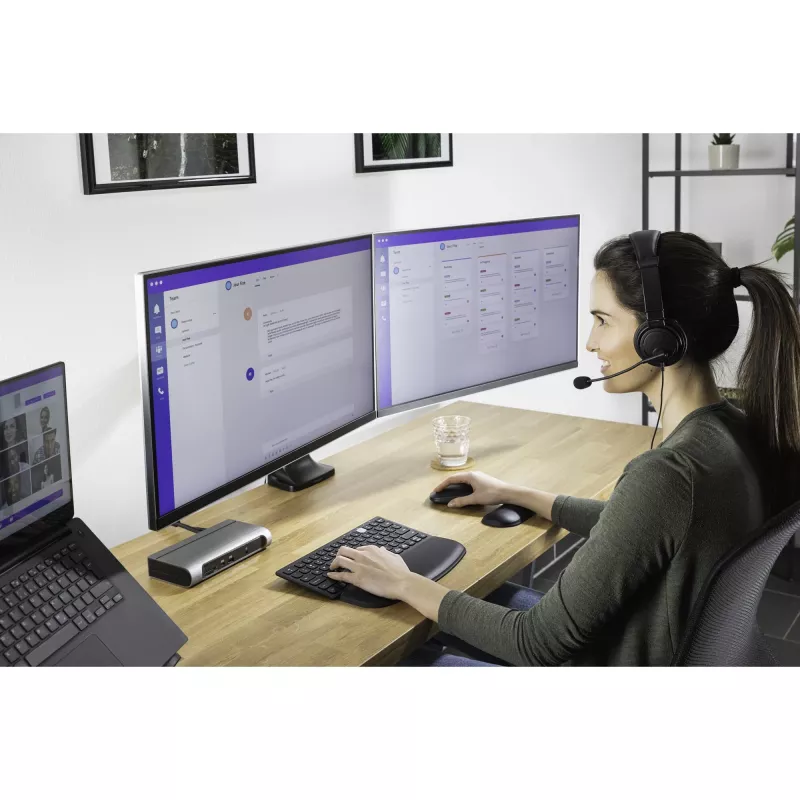 Podwójne ramię do monitora Kensington SmartFit One-Touch K59601WW