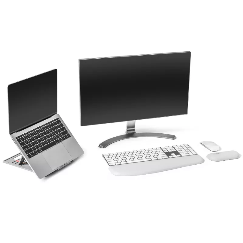 Kensington SmartFit Easy Riser Go – regulowana, ergonomiczna podstawka pod laptopa z funkcją chłodzenia, do laptopów o przekątnej do 14 cali