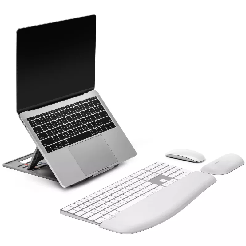 Kensington SmartFit Easy Riser Go – regulowana, ergonomiczna podstawka pod laptopa z funkcją chłodzenia, do laptopów o przekątnej do 14 cali