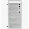 Obudowa PC AEROCOOL PGS CS-109-G-WT-v1 Mini Tower SPCC biała — microATX, GPU do 26 cm, FRGB, front mesh