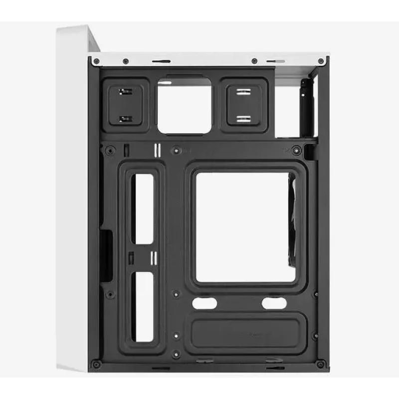 Obudowa PC AEROCOOL PGS CS-109-G-WT-v1 Mini Tower SPCC biała — microATX, GPU do 26 cm, FRGB, front mesh