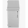 Obudowa PC AEROCOOL PGS CS-109-G-WT-v1 Mini Tower SPCC biała — microATX, GPU do 26 cm, FRGB, front mesh