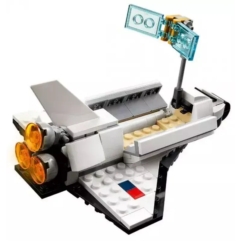 Zestaw konstrukcyjny LEGO Creator 3-w-1 Prom kosmiczny 31134 — 144 elementy, dla dzieci od 6 lat, 160×120×60 mm
