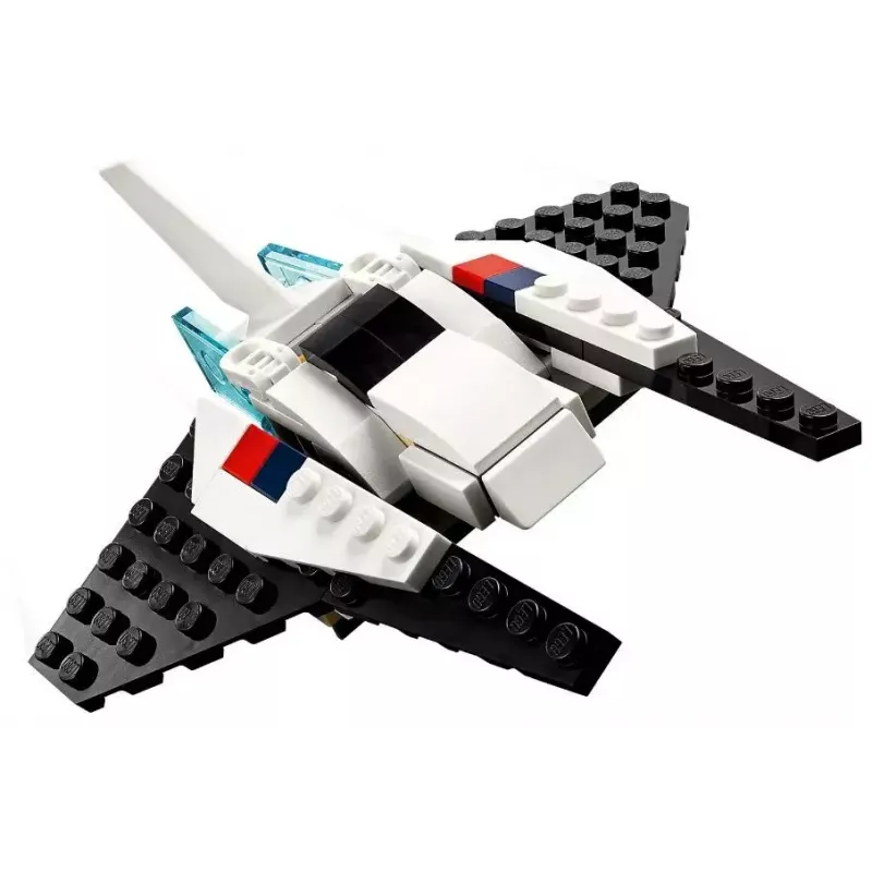 Zestaw konstrukcyjny LEGO Creator 3-w-1 Prom kosmiczny 31134 — 144 elementy, dla dzieci od 6 lat, 160×120×60 mm