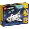 Zestaw konstrukcyjny LEGO Creator 3-w-1 Prom kosmiczny 31134 — 144 elementy, dla dzieci od 6 lat, 160×120×60 mm