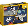 Zestaw konstrukcyjny LEGO Creator 3-w-1 Prom kosmiczny 31134 — 144 elementy, dla dzieci od 6 lat, 160×120×60 mm