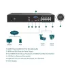 Rejestrator sieciowy TP-Link VIGI 8-kanałowy PoE+