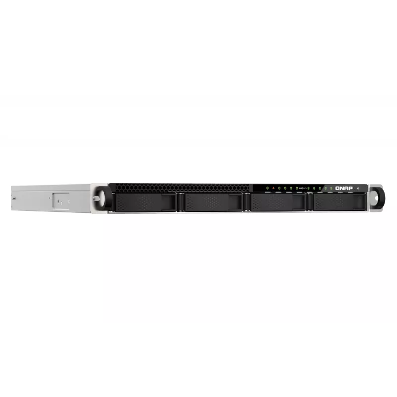 QNAP TS-h987XU-RP NAS Rack (1U) Intel Xeon E E-2334 16 GB DDR4 QuTS hero Czarny, Srebrny