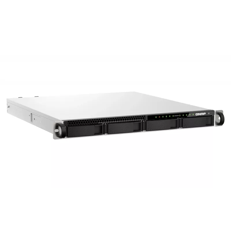 QNAP TS-h987XU-RP NAS Rack (1U) Intel Xeon E E-2334 16 GB DDR4 QuTS hero Czarny, Srebrny