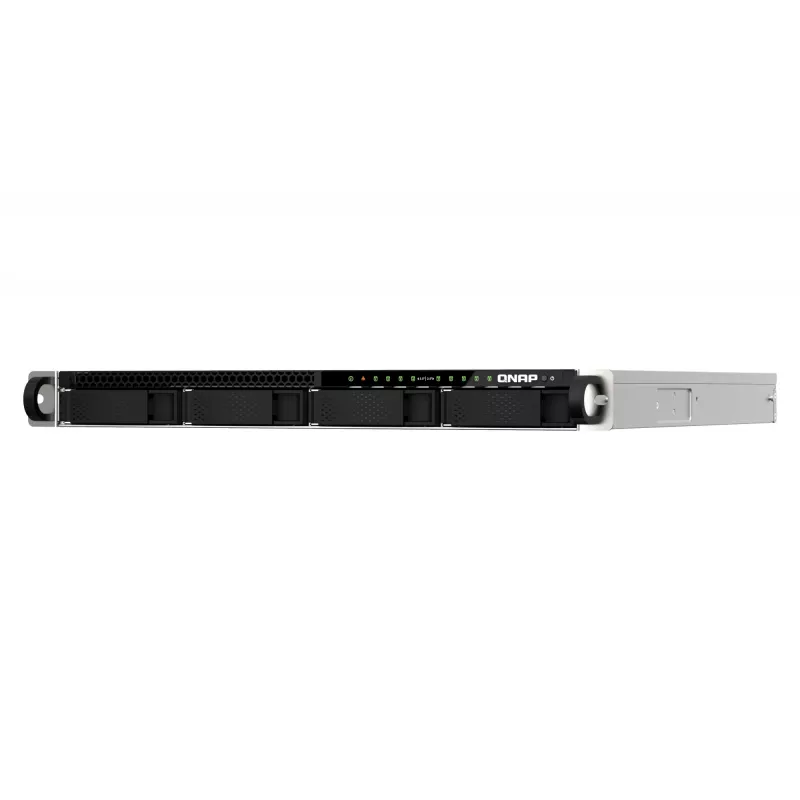 QNAP TS-h987XU-RP NAS Rack (1U) Intel Xeon E E-2334 16 GB DDR4 QuTS hero Czarny, Srebrny