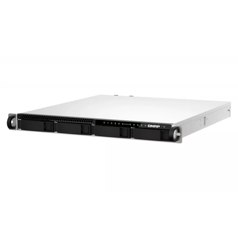 QNAP TS-h987XU-RP NAS Rack (1U) Intel Xeon E E-2334 16 GB DDR4 QuTS hero Czarny, Srebrny