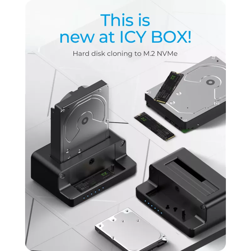 ICY BOX IB-2914MSCL-C31 USB 3.2 Gen 2 (3.1 Gen 2) Type-C Czarny
